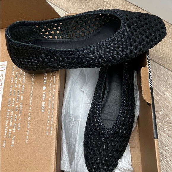 Madewell Black Woven Flats - Picture 4 of 4